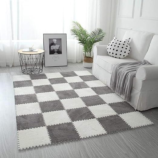 Interlocking Carpet Tiles Mat (6pc)